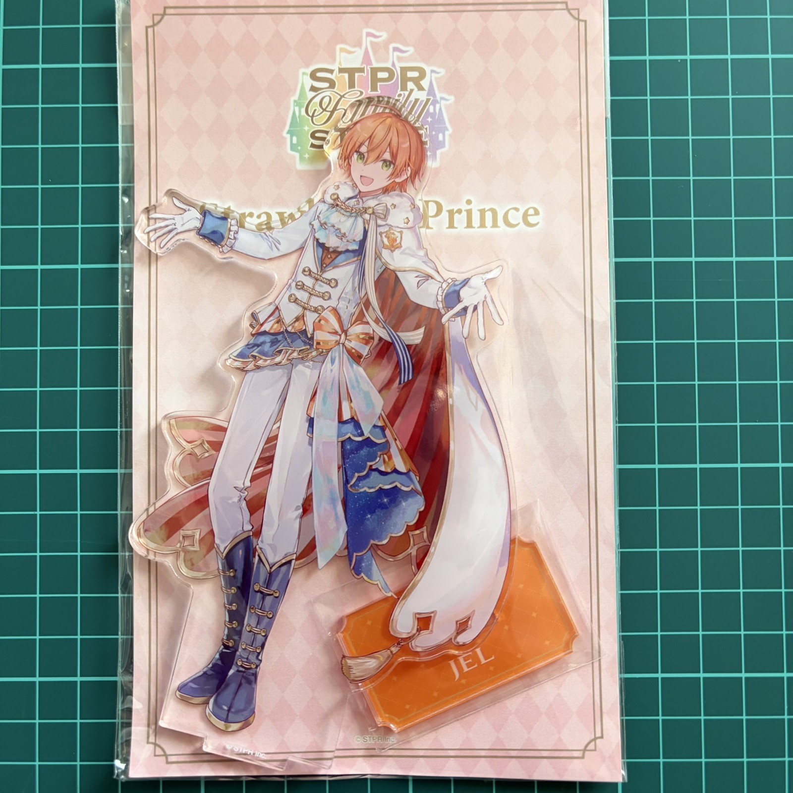 STPR Family STORE DREAM LAND Strawberry Prince Jel Acrylic Stand Japan