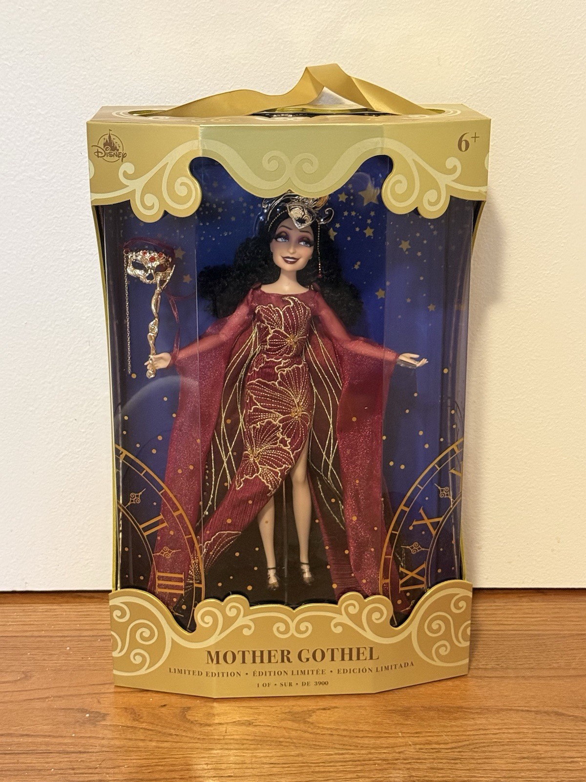 The Disney Store Midnight Masquerade Mother Gothel Lim Edition Collector Doll