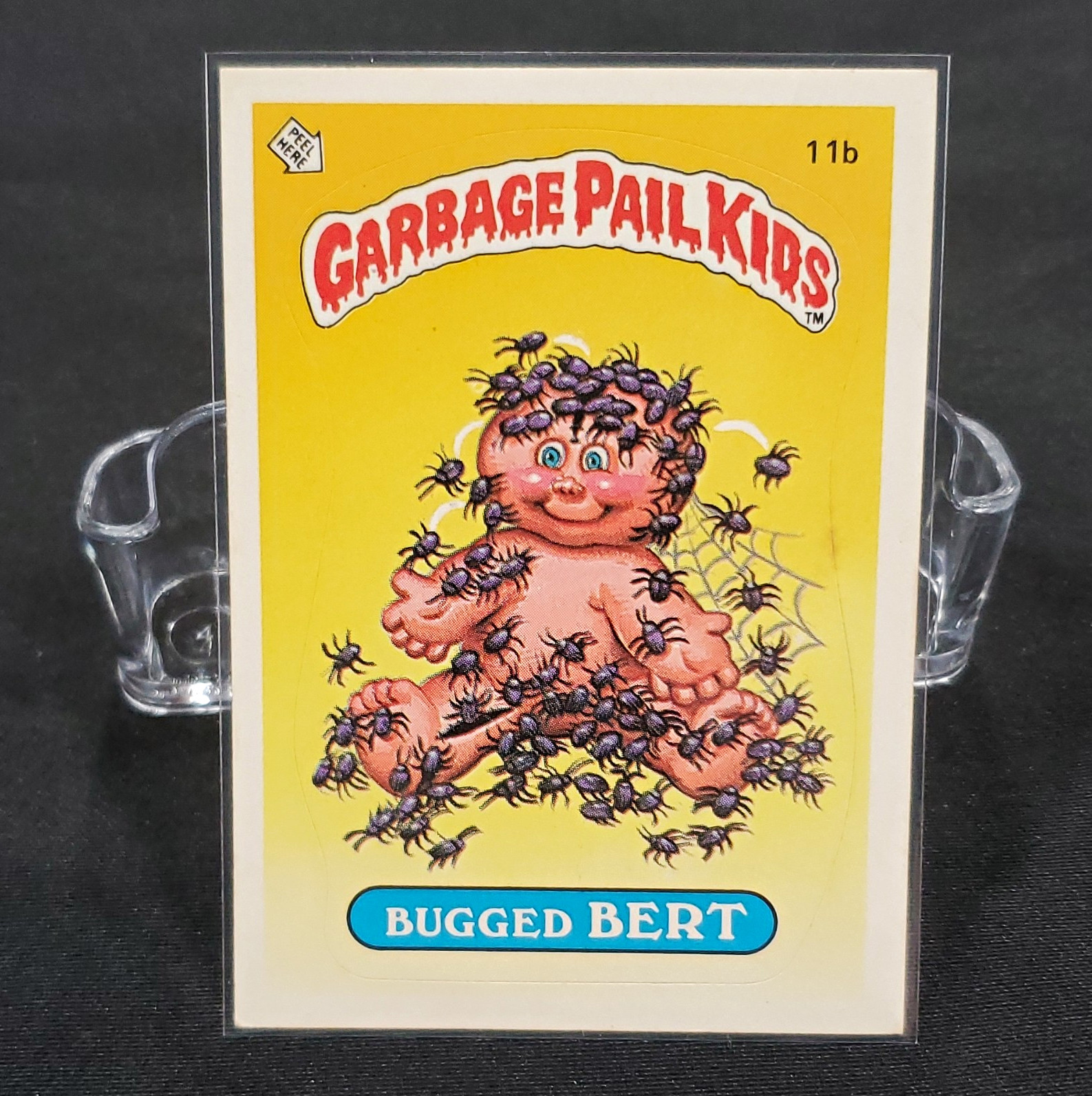 1985 Topps Garbage Pail Kids Series 1 Sticker Trading Card #11b \