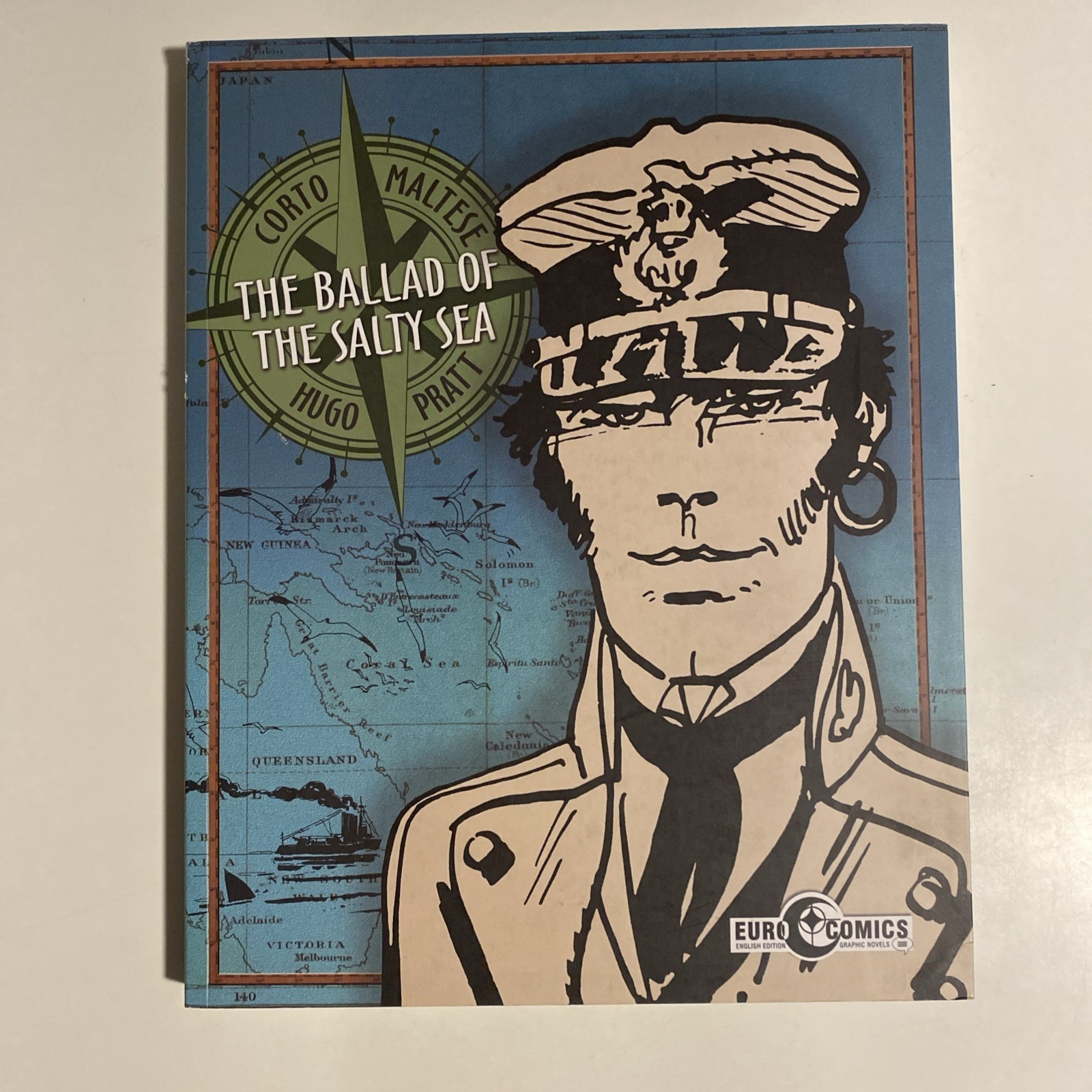 Corto Maltese Ballad Of The Salty Sea By Hugo Pratt Euro Comics