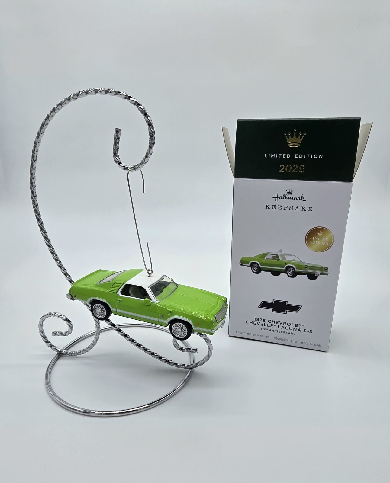 Hallmark 2026 Keepsake Ornament Chevrolet Chevelle Laguna S-3