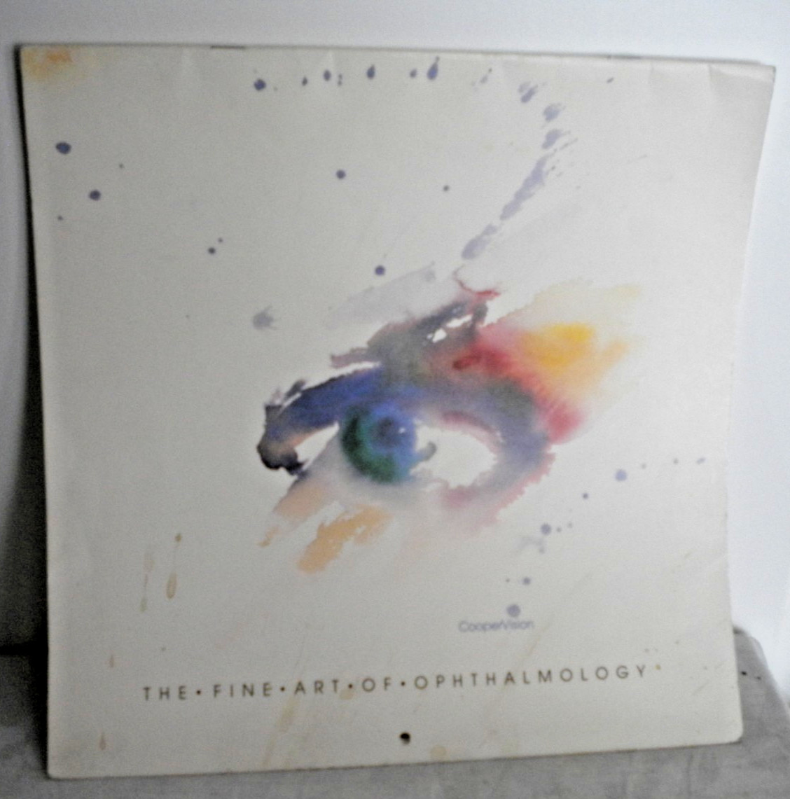 VTG 1987 CALENDAR THE FINE ART OF OPHTHALMOLOGY 12 FAMOUS EYE PICTURES BIN07