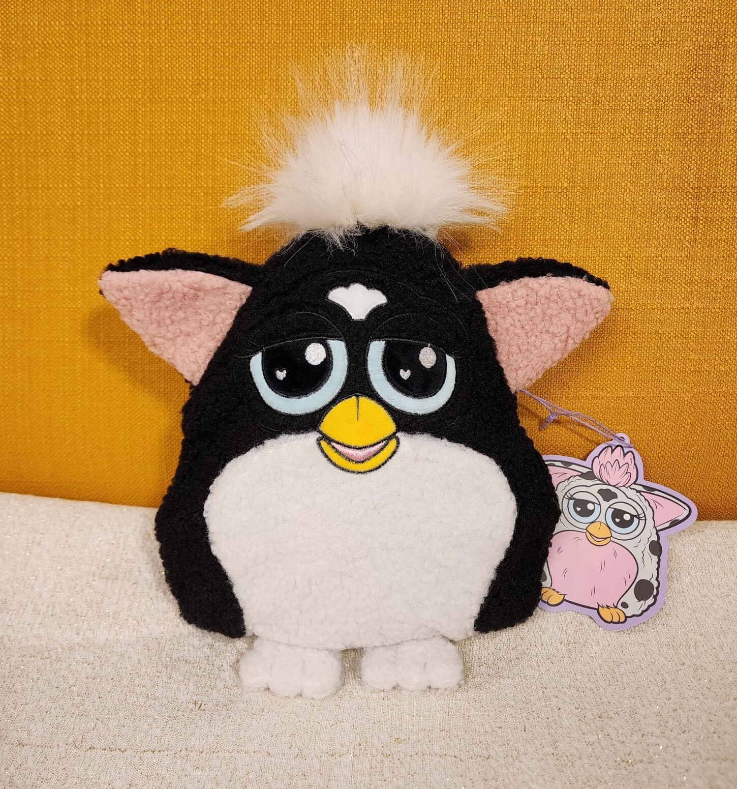 Cakeworthy Furby Plush Cosplay Black Crossbody Shoulder Bag NEW