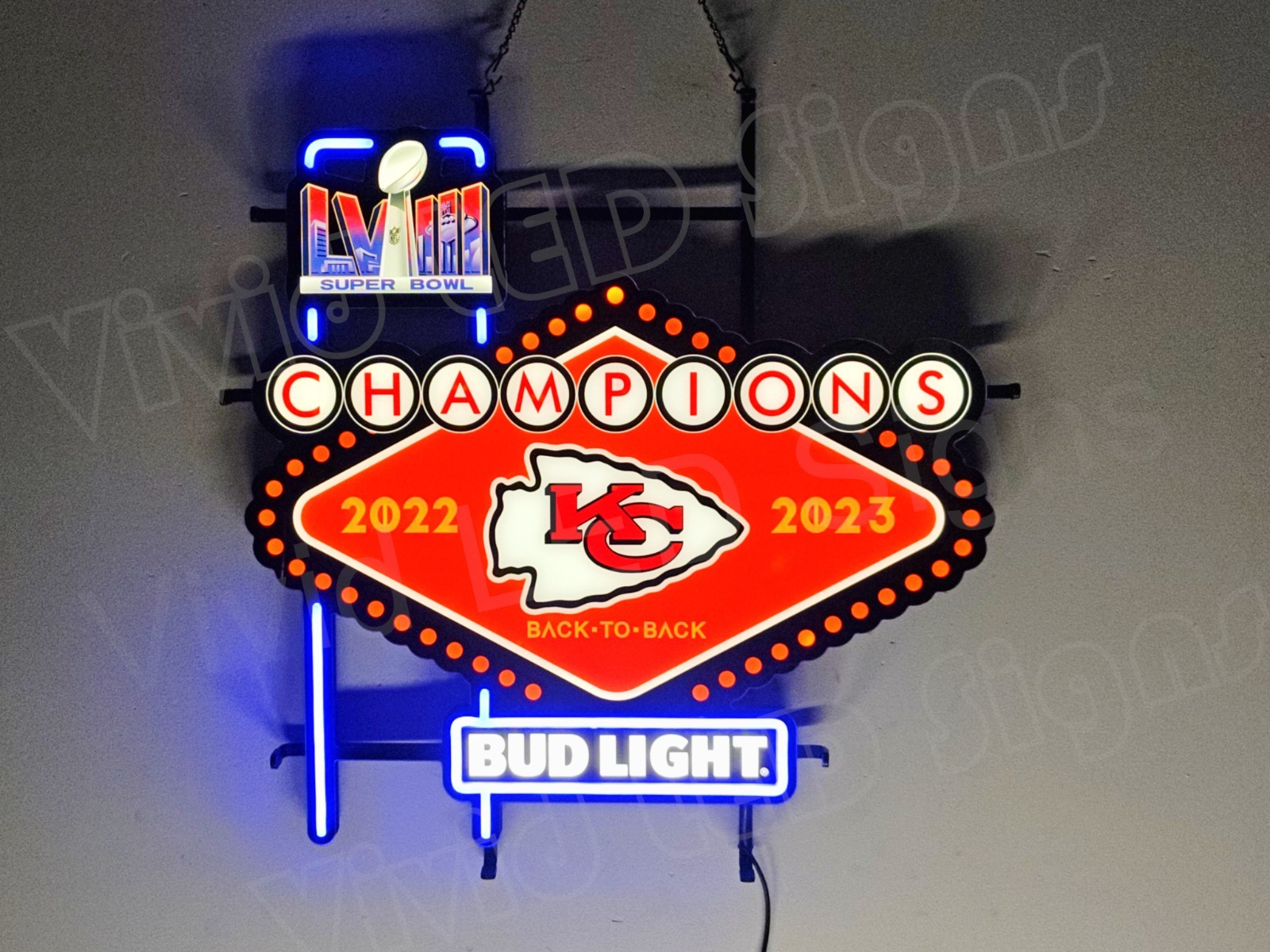 KC Chiefs Champions With Beer 24