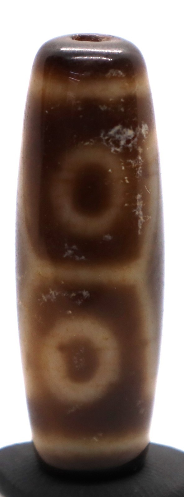 Ancient Himalayan Tibetan Nepalese four Eye Dzi Agate Stone Bead Amulet Pendant Ancient Himalayan Tibetan Nepalese four Eye Dzi Agate Stone Bead Amulet Pendant