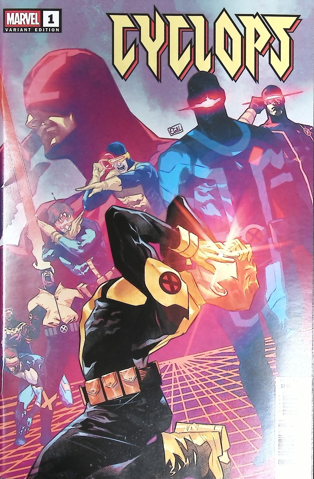 CYCLOPS #1 EDWIN GALMON 1:25 RATIO VARIANT MARVEL COMICS