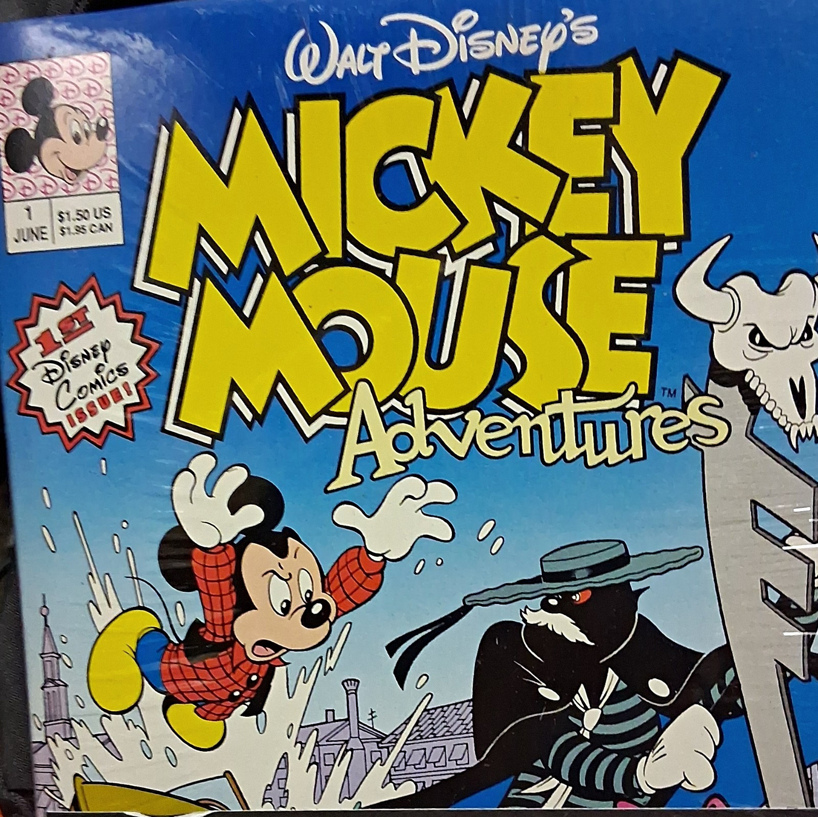 Disney Comics Mickey Mouse Adventures #1 Mickey Mouse Color Comic Book Lot Disney Comics Mickey Mouse Adventures #1 Mickey Mouse Color Comic Book Lot