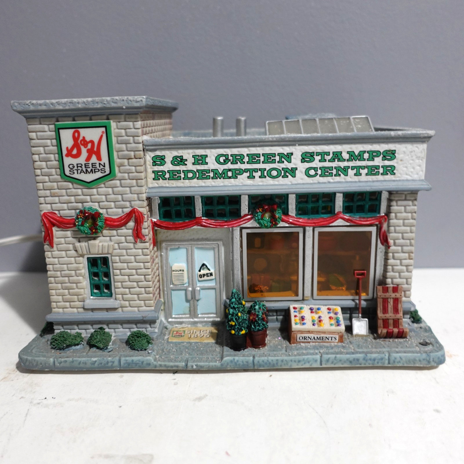 Lemax Christmas Village S&H Green Stamps Redemption Center