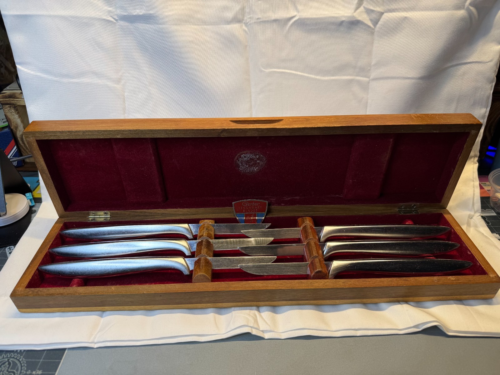 Vintage Set Of 6 Knife Gerber Legendary Blades Vintage Set Of 6 Knife Gerber Legendary Blades