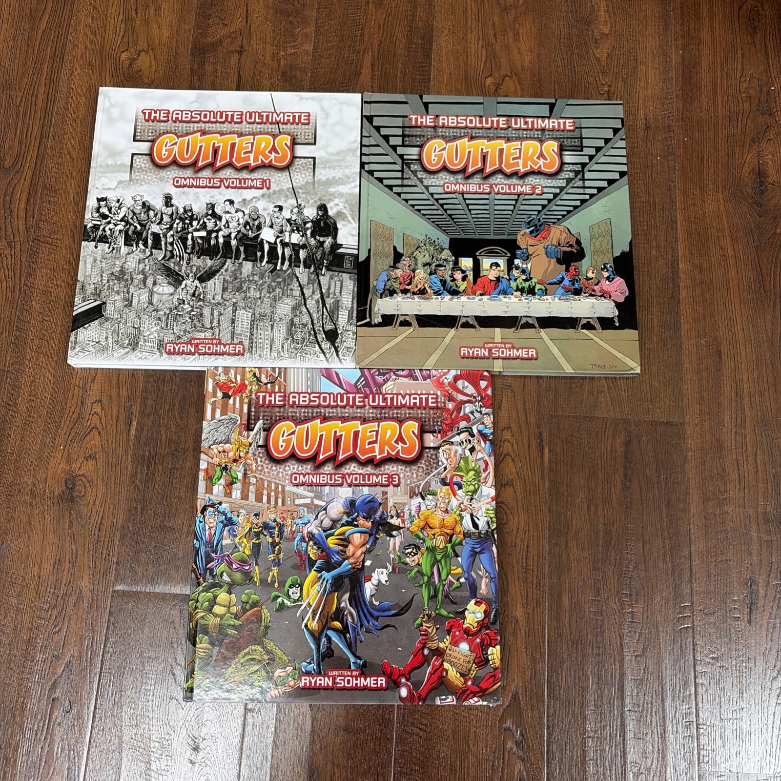 Absolute Ultimate Gutters Omnibus by R.Sohmer - Complete Set (Volume 1, 2, 3) GR Absolute Ultimate Gutters Omnibus by R.Sohmer - Complete Set (Volume 1, 2, 3) GR
