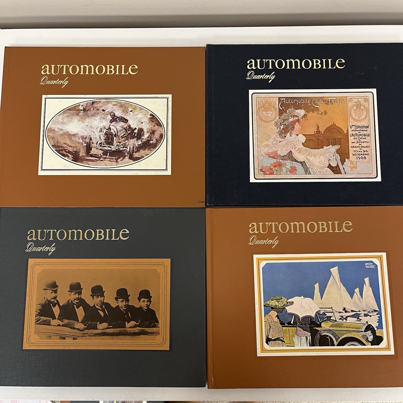 Automobile Quarterly Volume 4. Full Set No.s 1,2,3,4 - Hardcover Auto Book 1965 Automobile Quarterly Volume 4. Full Set No.s 1,2,3,4 - Hardcover Auto Book 1965