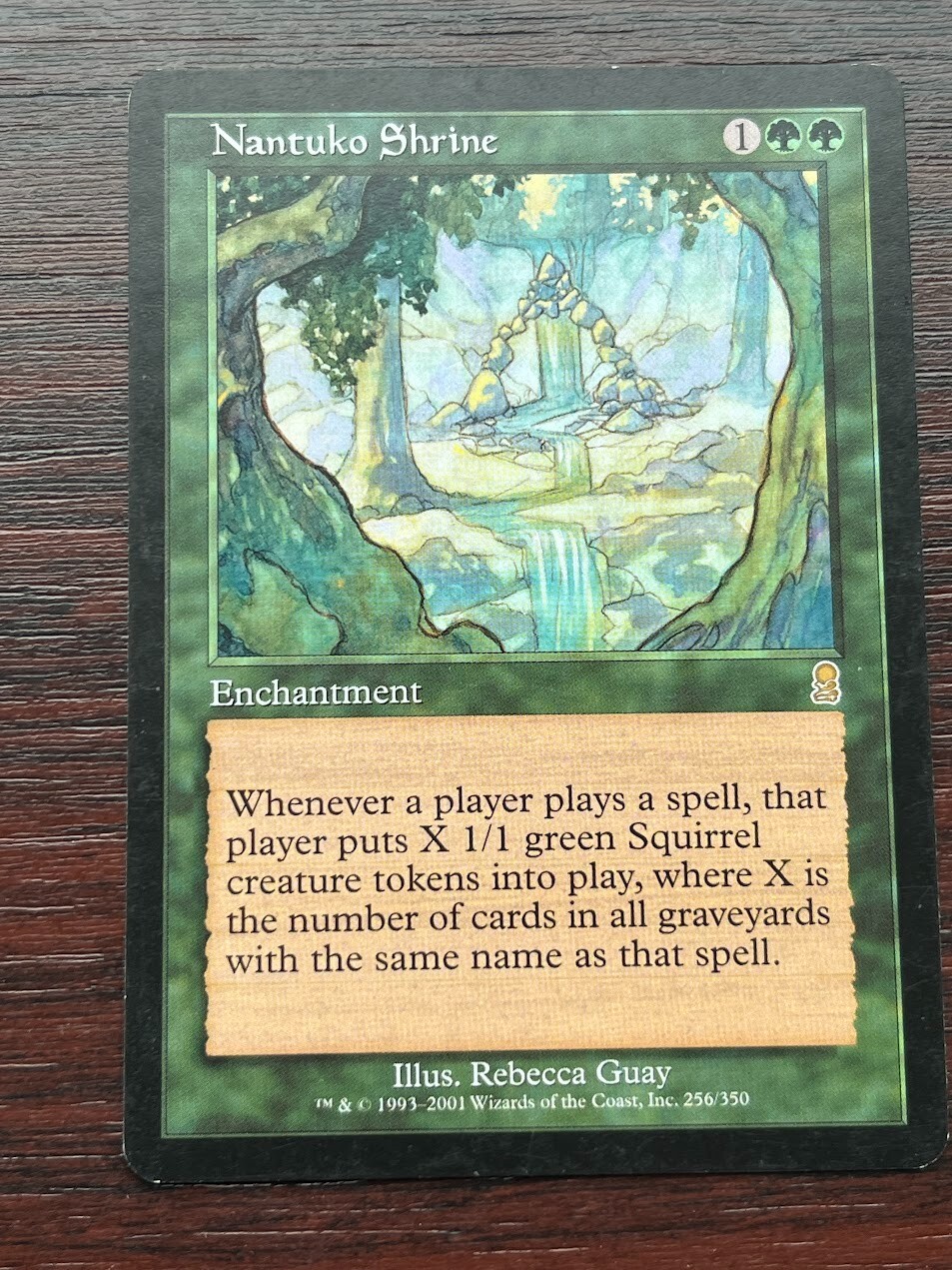 1x NANTUKO SHRINE - Odyssey - MTG - Magic the Gathering