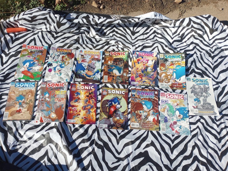 Vtg 90's Archie SONIC THE HEDGEHOG x13 COMIC LOT 31 41 43 47 60 63 64 68 69 +