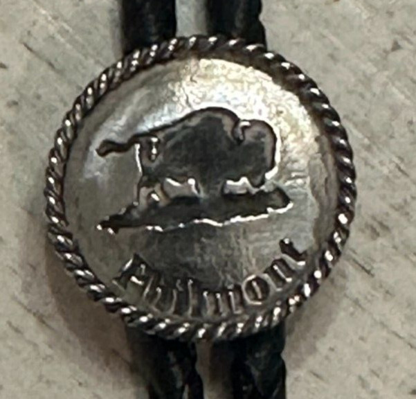 PHILMONT Scout Ranch STERLING SILVER Buffalo BOLO PHILMONT Scout Ranch STERLING SILVER Buffalo BOLO
