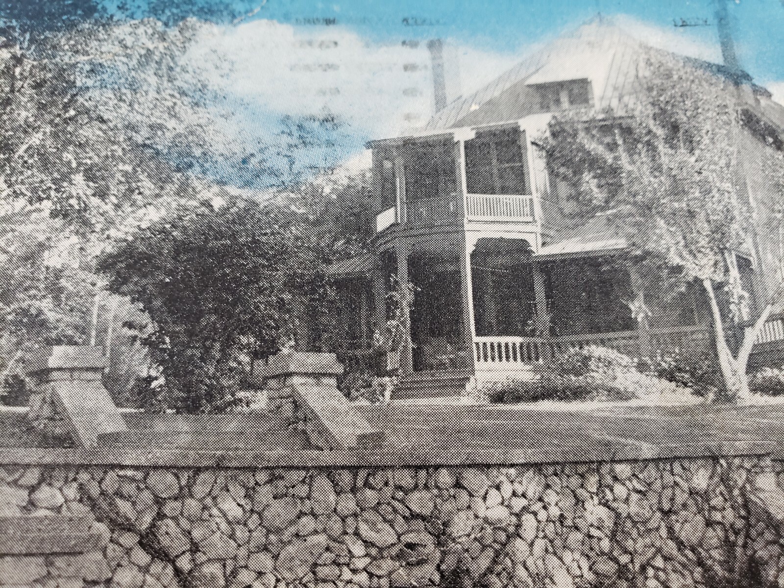 C 1959 Officers Quarters No. 8 Fort Leavenworth Kansas Blue Sky Postcard C 1959 Officers Quarters No. 8 Fort Leavenworth Kansas Blue Sky Postcard
