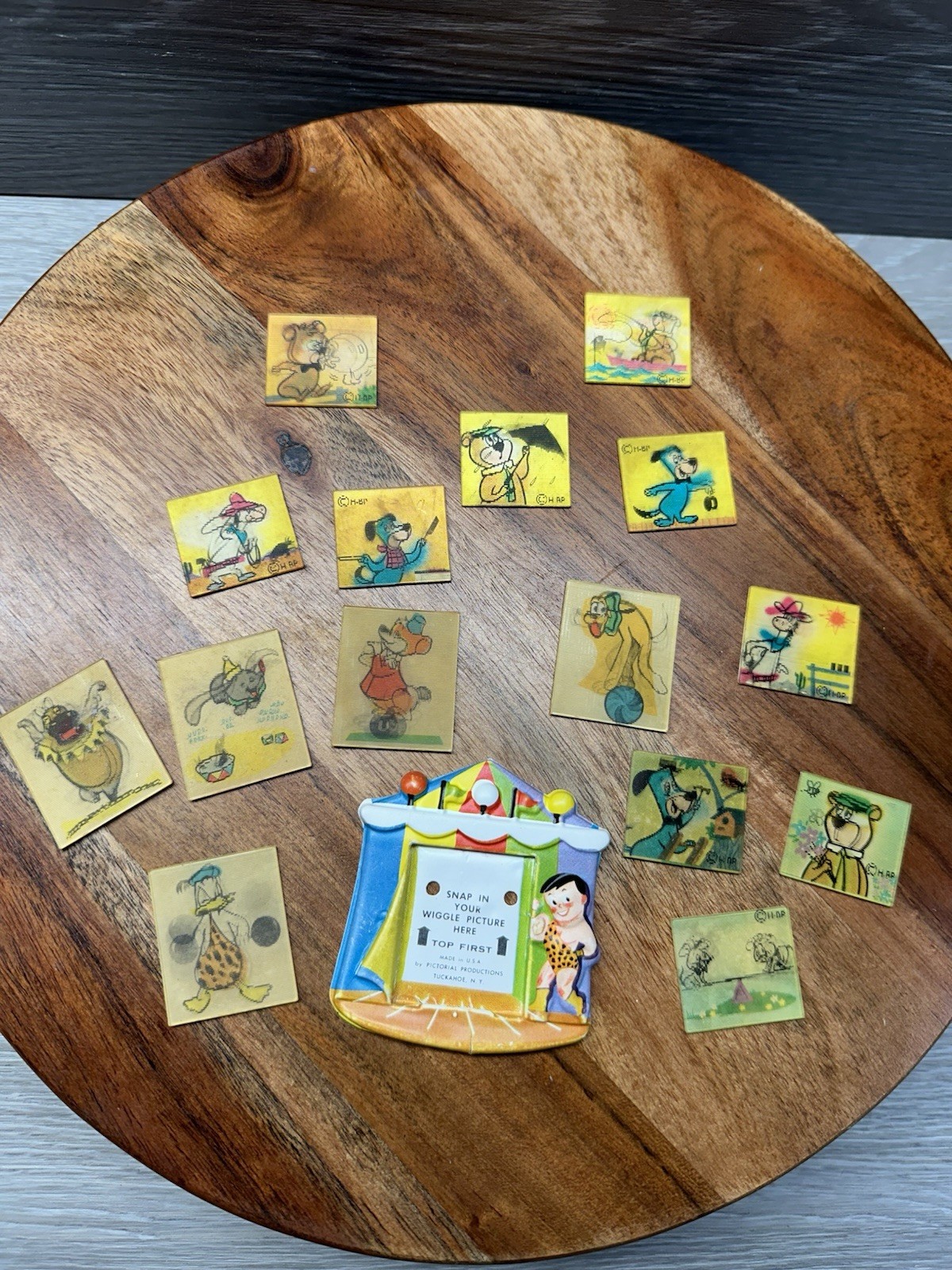 Very Rare Vintage 1950s Cheerios Disney Vari-Vue Circus Premium Frame & Cards Very Rare Vintage 1950s Cheerios Disney Vari-Vue Circus Premium Frame & Cards