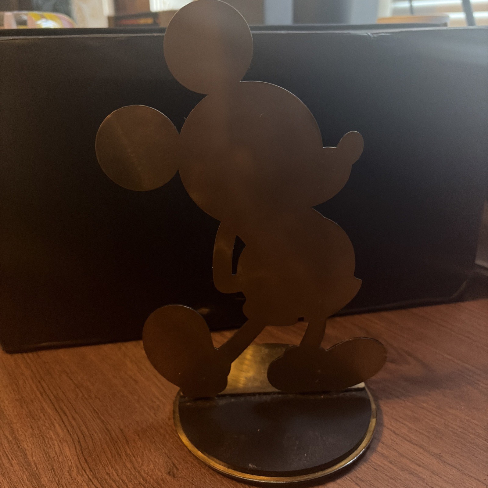 Disney Mickey Mouse 90 Years Of Magic Gold Metal Limited Edition Sculpture