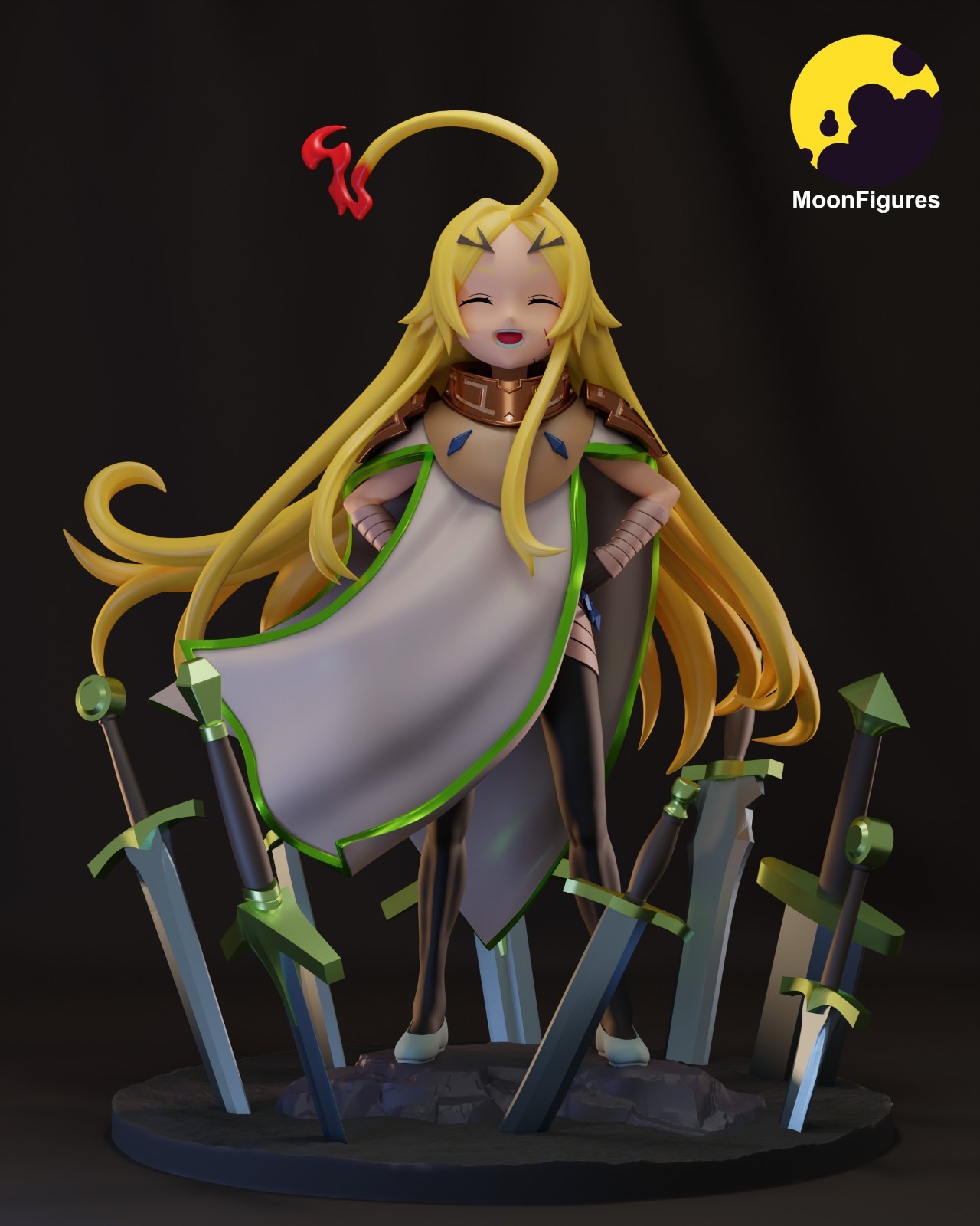 1:6 Teoritta Sentenced to Be a Hero Fan Art UNPAINTED Resin Garage Kit