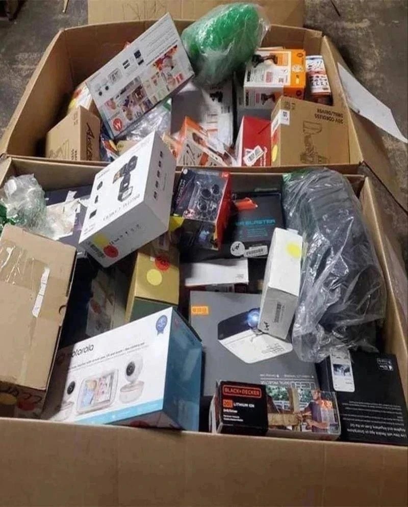 walmart overstock liquidation lot mixed collectibles variety retail surplus