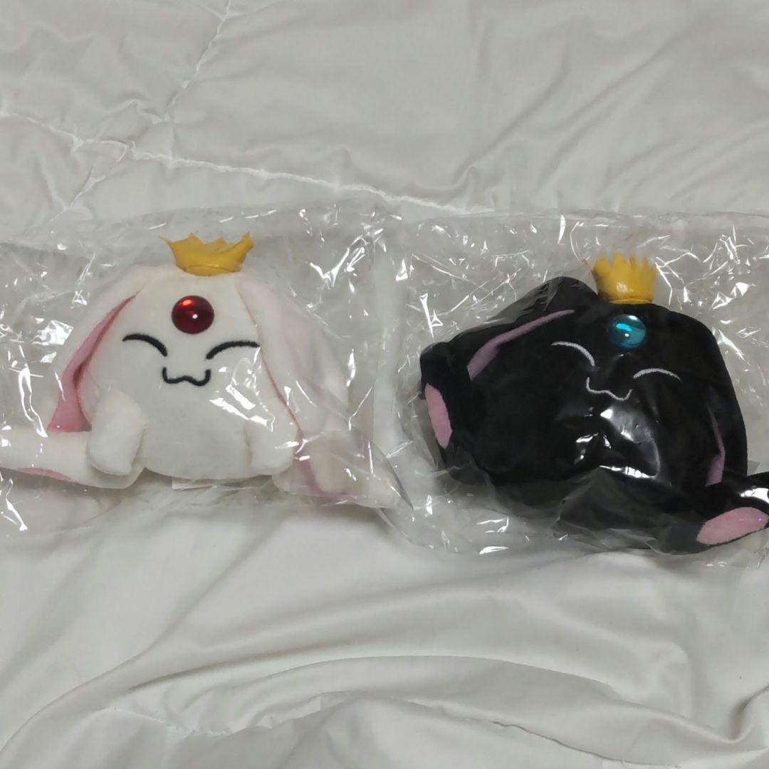CLAMP Mokona Modoki Plush White Black 2pc Set Official Collectible