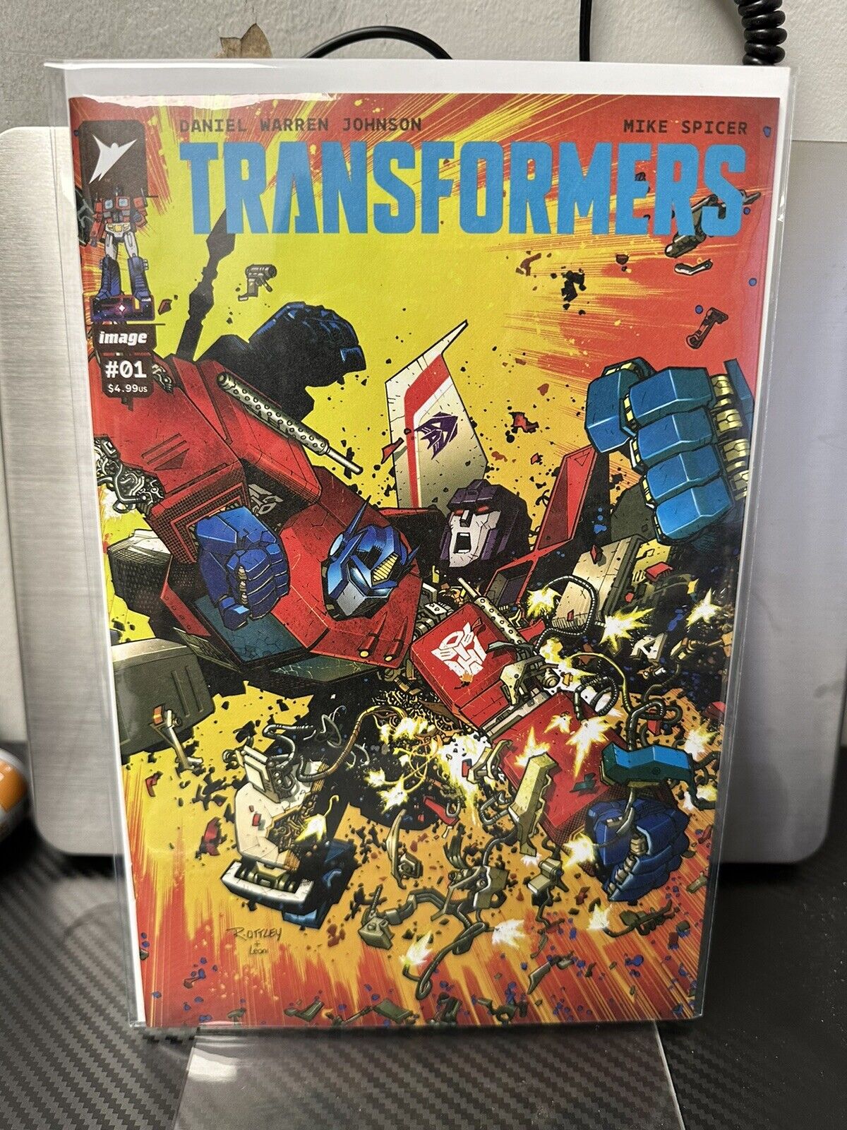 Transformers #1 Cover D 1st Print Image 2023 Ryan Ottley Variant NM