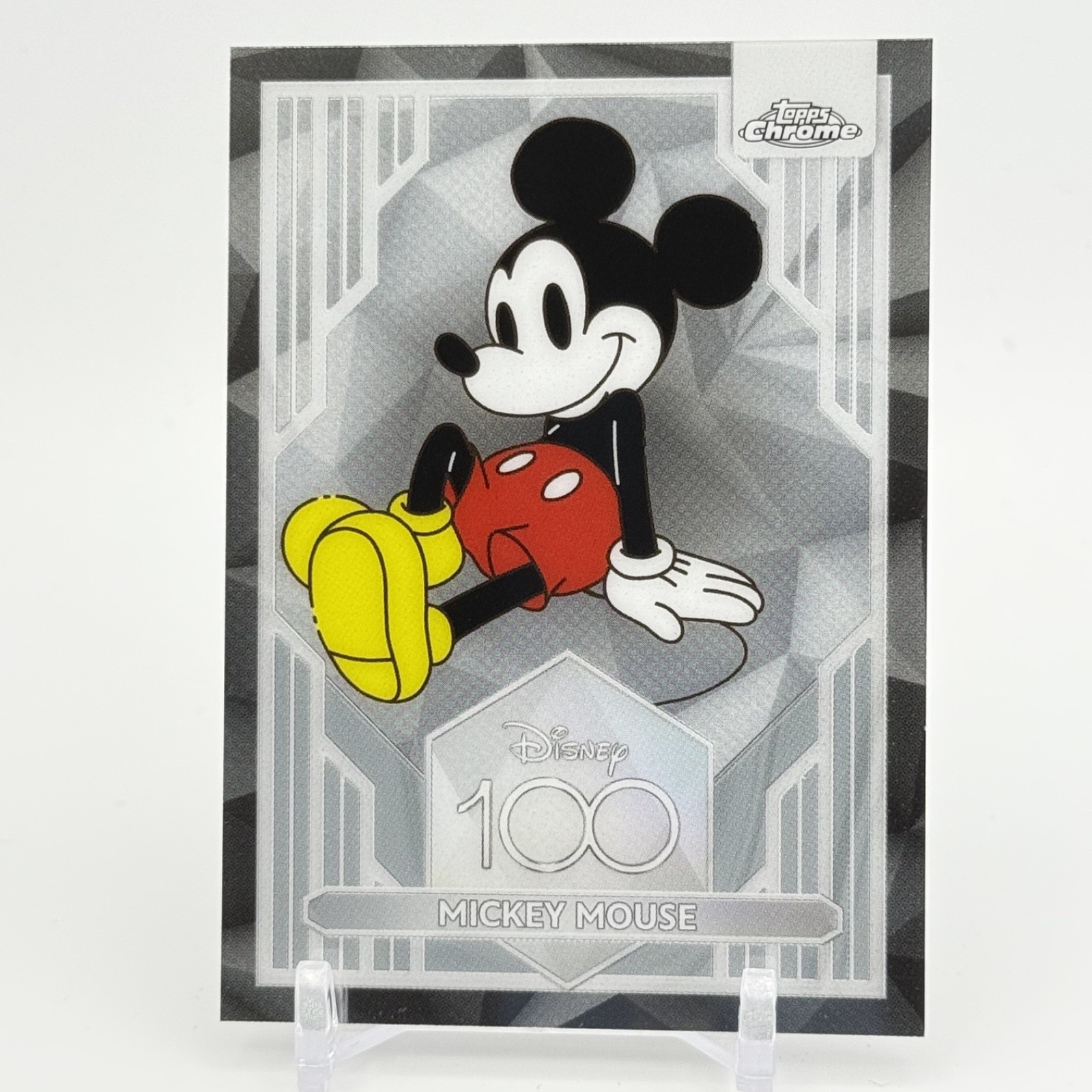 Mickey Mouse - 2023 Topps Chrome Disney 100 Base #1