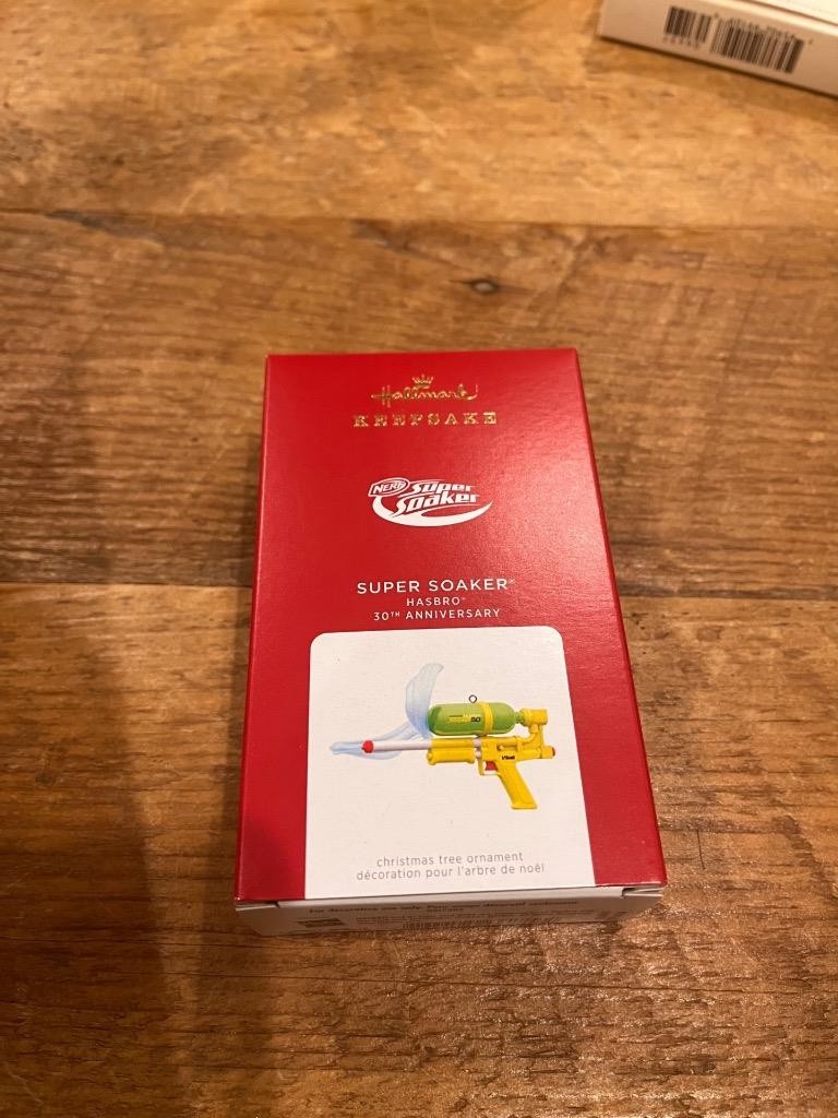 Hallmark Keepsake Ornament 2021 Super Soaker Hasbro 30th Anniversary Water