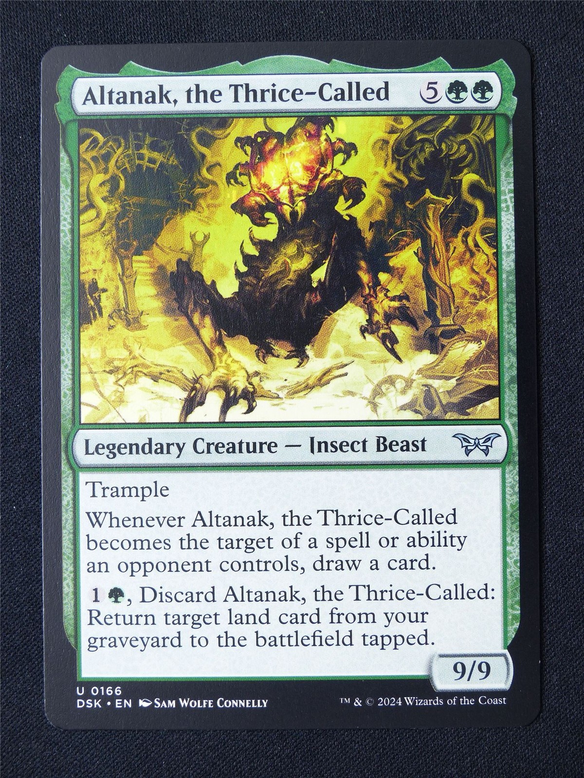 Altanak the Thrice-Called - DSK - Mtg Card #M4