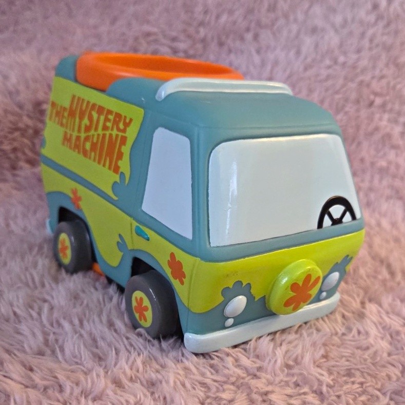 Vintage 1998 Scooby Doo Mystery Machine Plastic Mug Cup Van Applause Inc