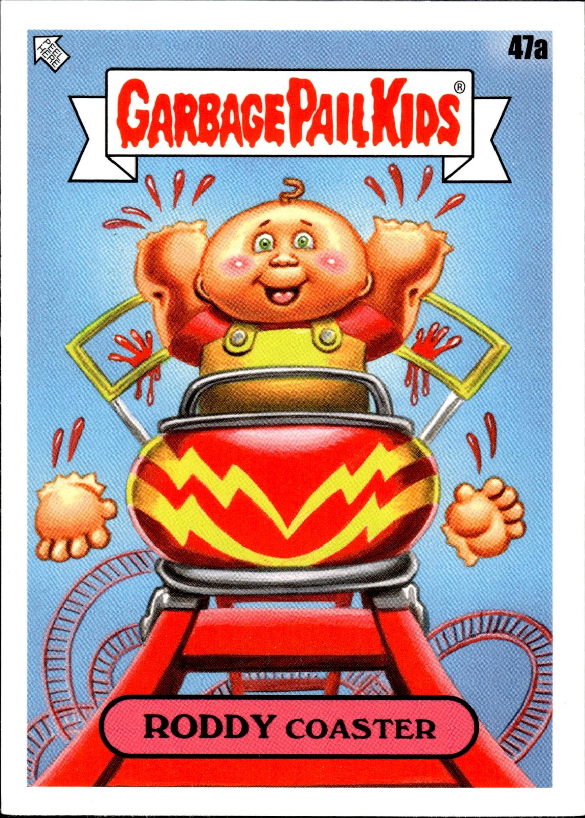 Roddy Coaster #47a 2024 Topps Garbage Pail Kids: Kids-At-Play Roddy Coaster #47a 2024 Topps Garbage Pail Kids: Kids-At-Play