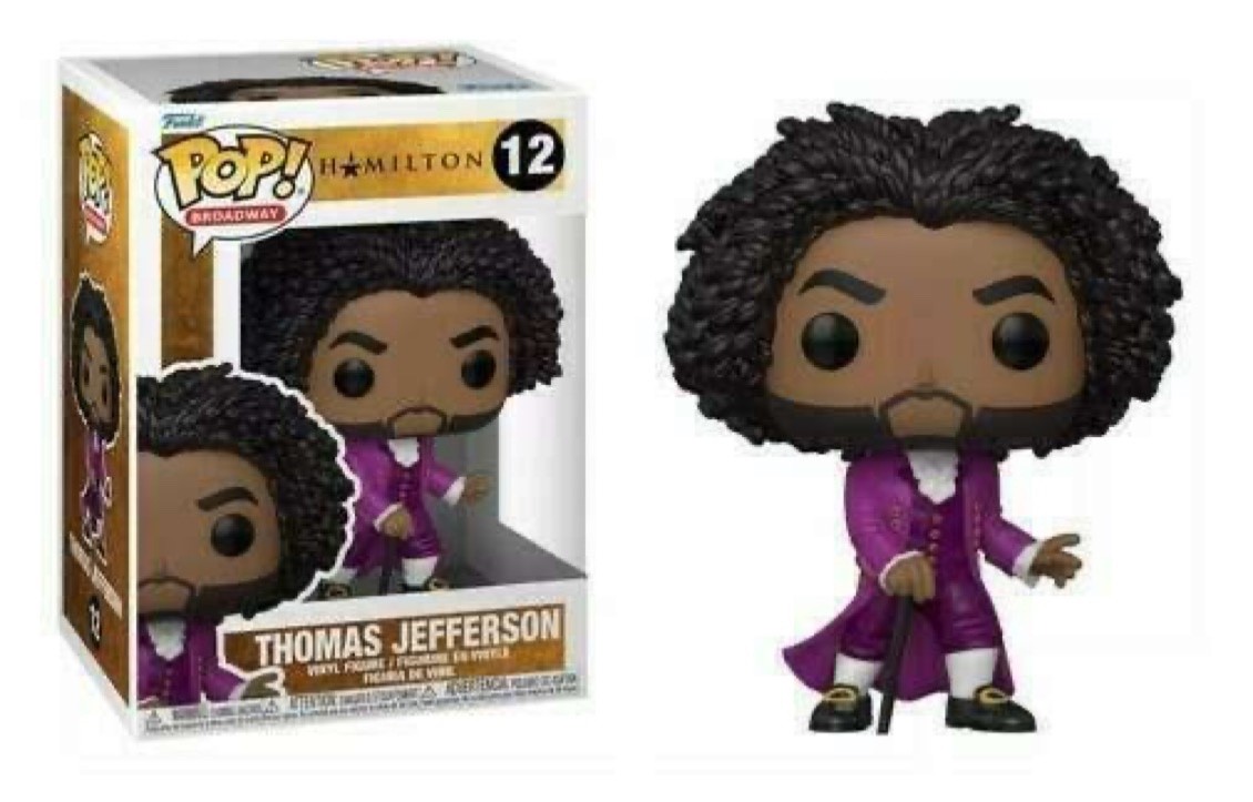 🔥Funko Pop Broadway: Hamilton - THOMAS JEFFERSON #12 VAULTED PROTECTOR🔥