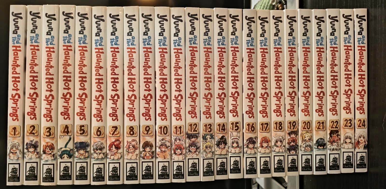 Yuuna and the Haunted Hot Springs -Manga Vol 1-24 Complete Set- GHOST SHIP