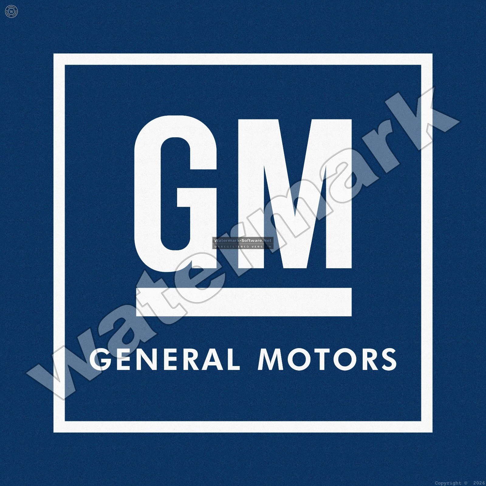 GM General Motors 12\