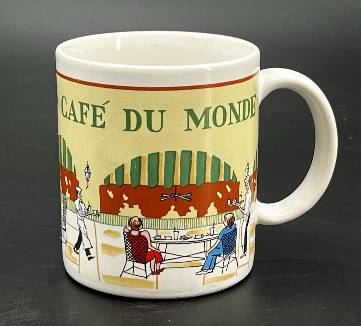 Vintage CAFE DU MONDE New Orleans LA Coffee Mug The Original French Market NOLA Vintage CAFE DU MONDE New Orleans LA Coffee Mug The Original French Market NOLA