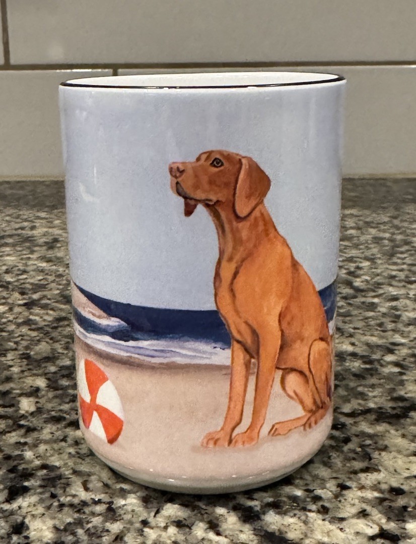 AKC Dog Hungarian Vizsla Mug Ceramic Coffee Cup Gift