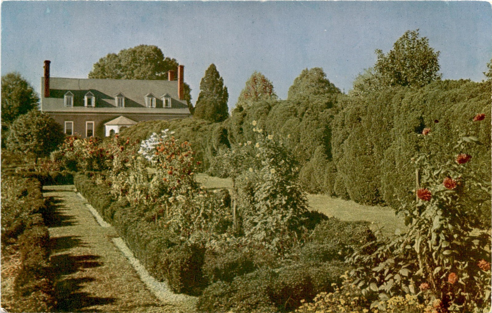 GUNSTON HALL, George Mason, Declaration of Independence, Constitution, Postcard GUNSTON HALL, George Mason, Declaration of Independence, Constitution, Postcard