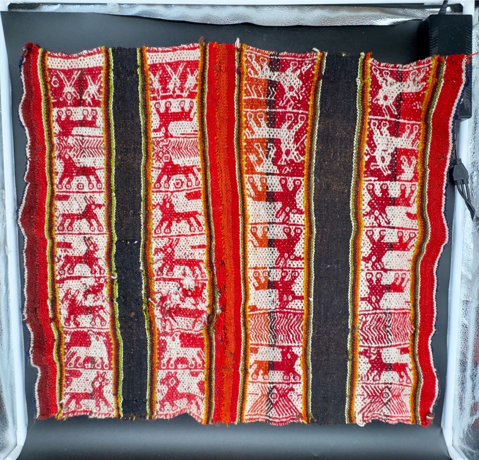 Antique Q’ero Mestana. Peruvian Aguayo Cloth. Andean Woven Textile. Antique Q’ero Mestana. Peruvian Aguayo Cloth. Andean Woven Textile.