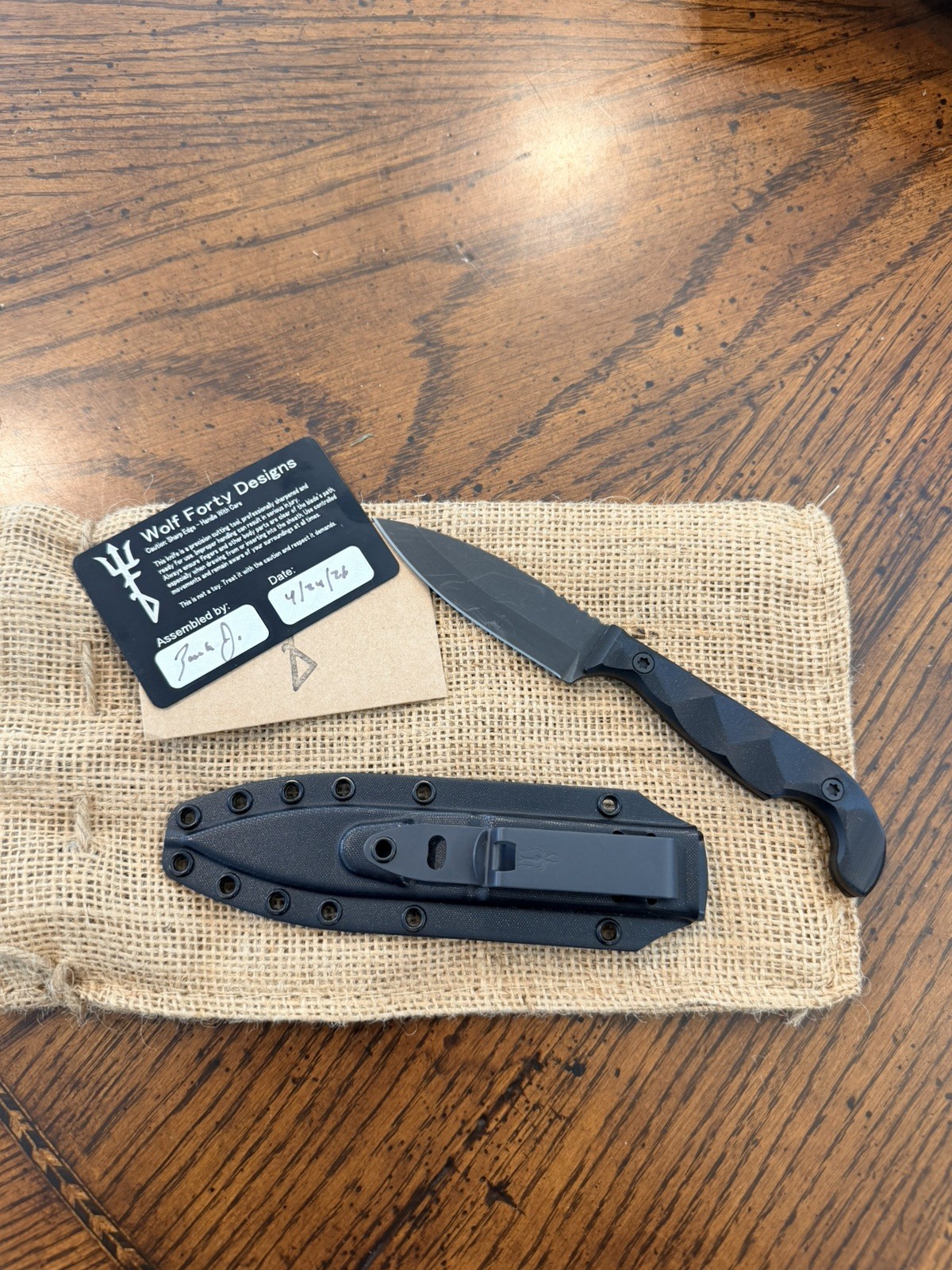Wolf Forty Designs SEAF Jr