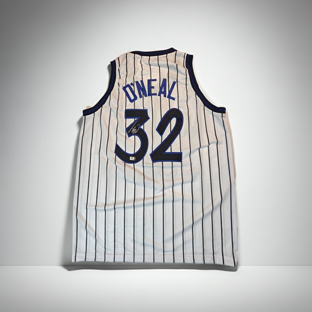 Shaquille O\'Neal Orlando Magic Signed  Basketball Jersey coa