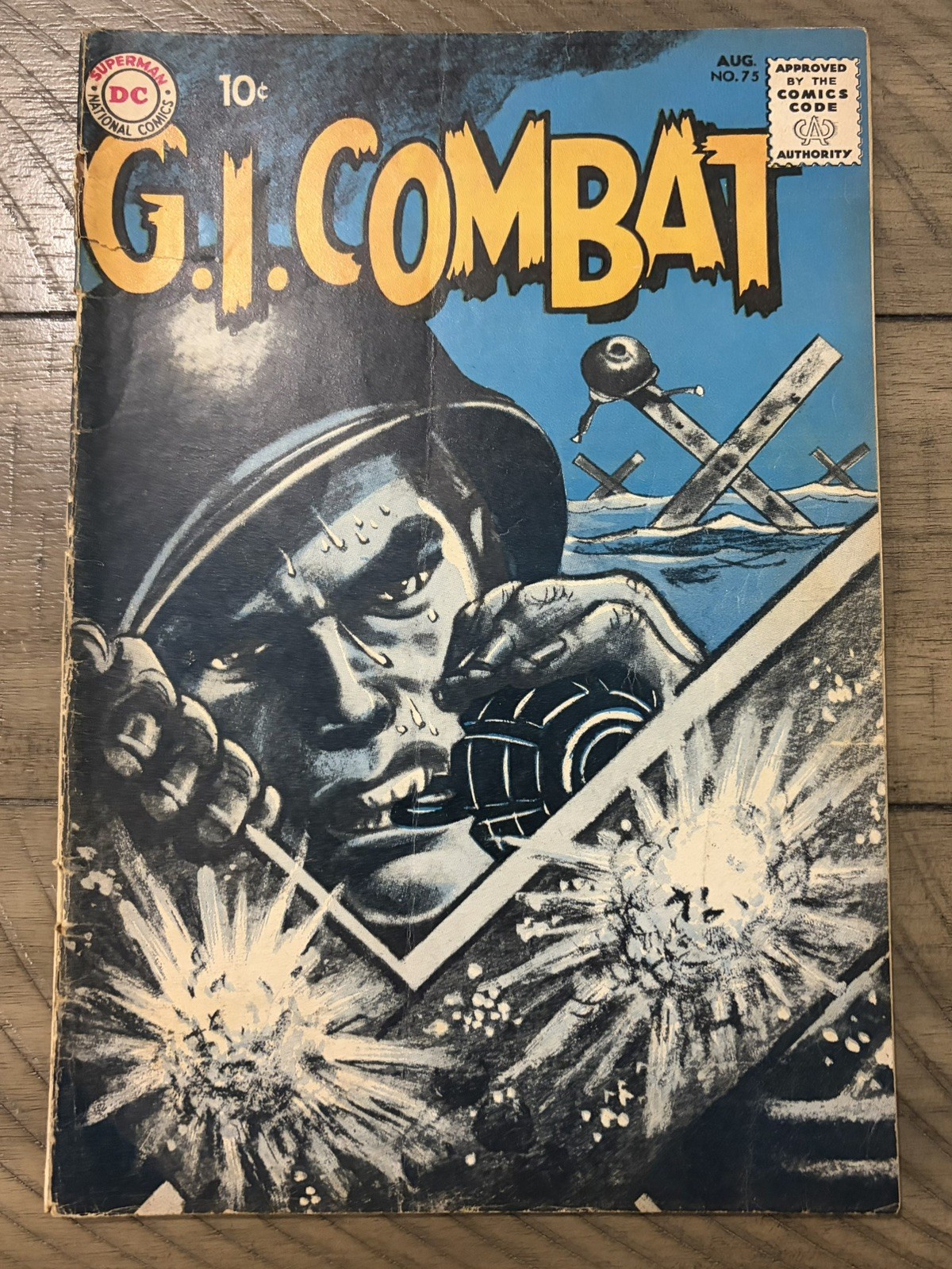 G.I. Combat #75 1959 Classic DC War Comic G.I. Combat #75 1959 Classic DC War Comic