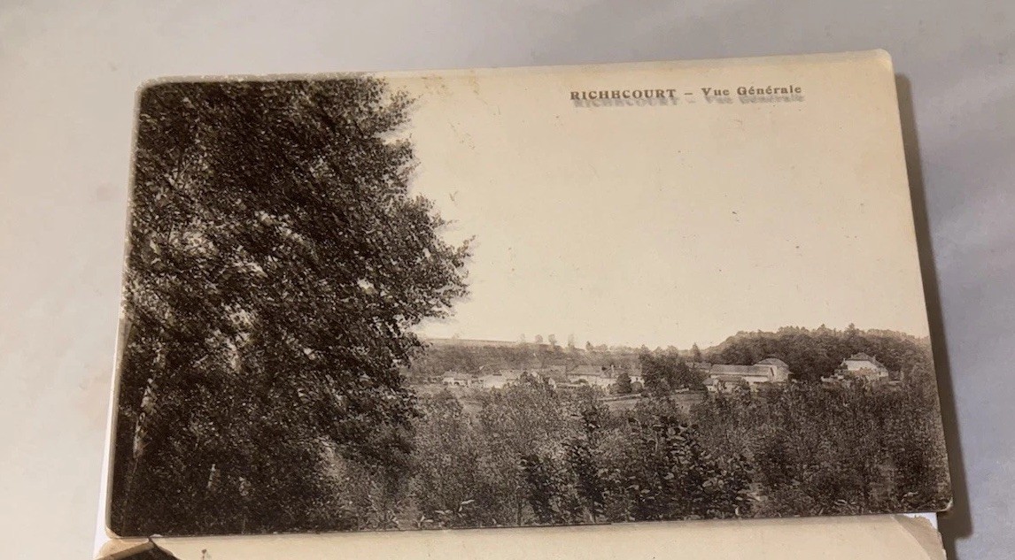 Richecourt France Vue Generale Destroyed Village WW1 Picture Postcard Richecourt France Vue Generale Destroyed Village WW1 Picture Postcard