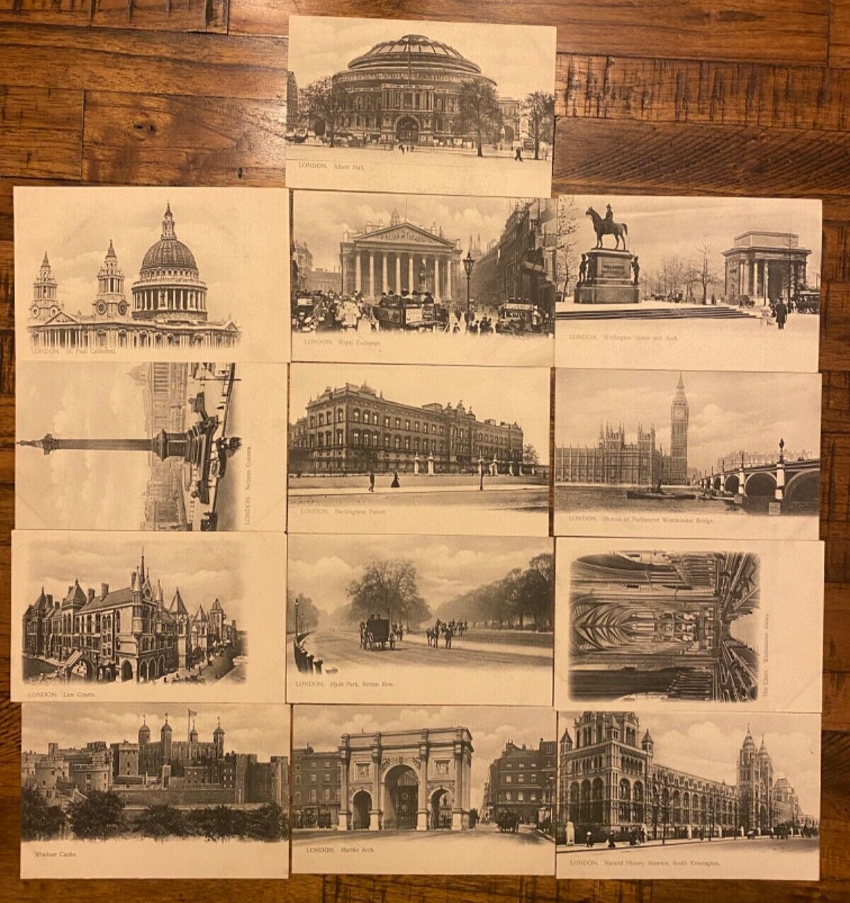 Vintage Postcards Early 1900s London United Kingdom Deyring-Honnest Set - 13
