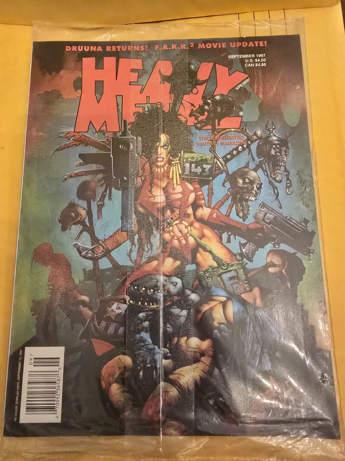 Heavy Metal Magazine #170 Heavy Metal 1997 FN Heavy Metal Magazine #170 Heavy Metal 1997 FN