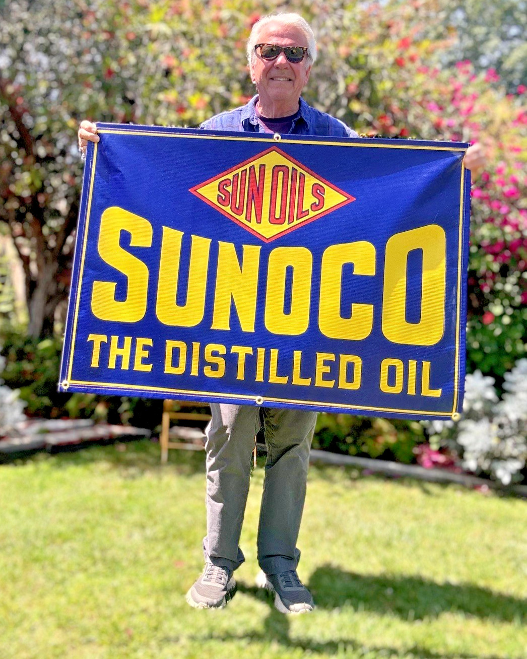 Sunoco Distilled Oil Banner - Large 40\