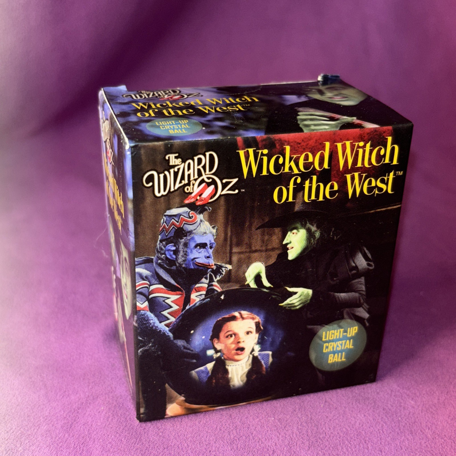 NEW The Wizard of Oz: Wicked Witch of the West Light-Up Crystal Ball & Mini Book
