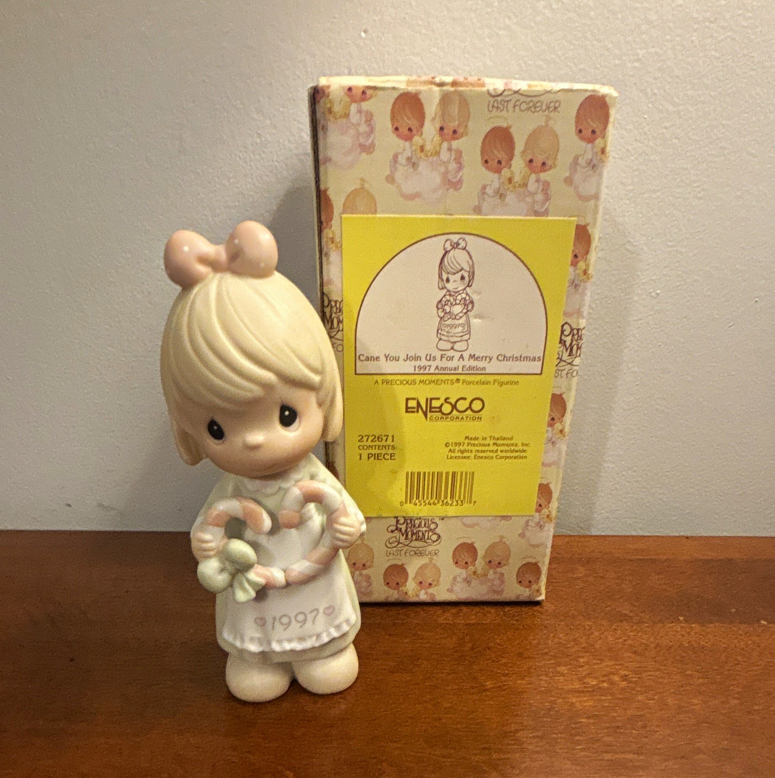 Precious Moments “Can You Join Us For A Merry Christmas” Boxed 1997
