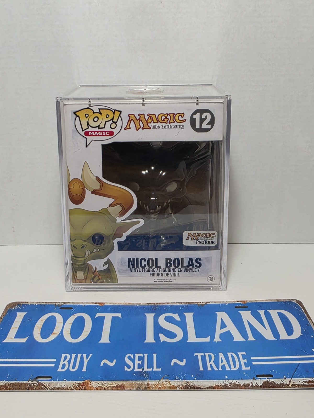 Funko POP Magic The Gathering: Nicol Bolas (Pro Tour Exclusive Black) VERY RARE