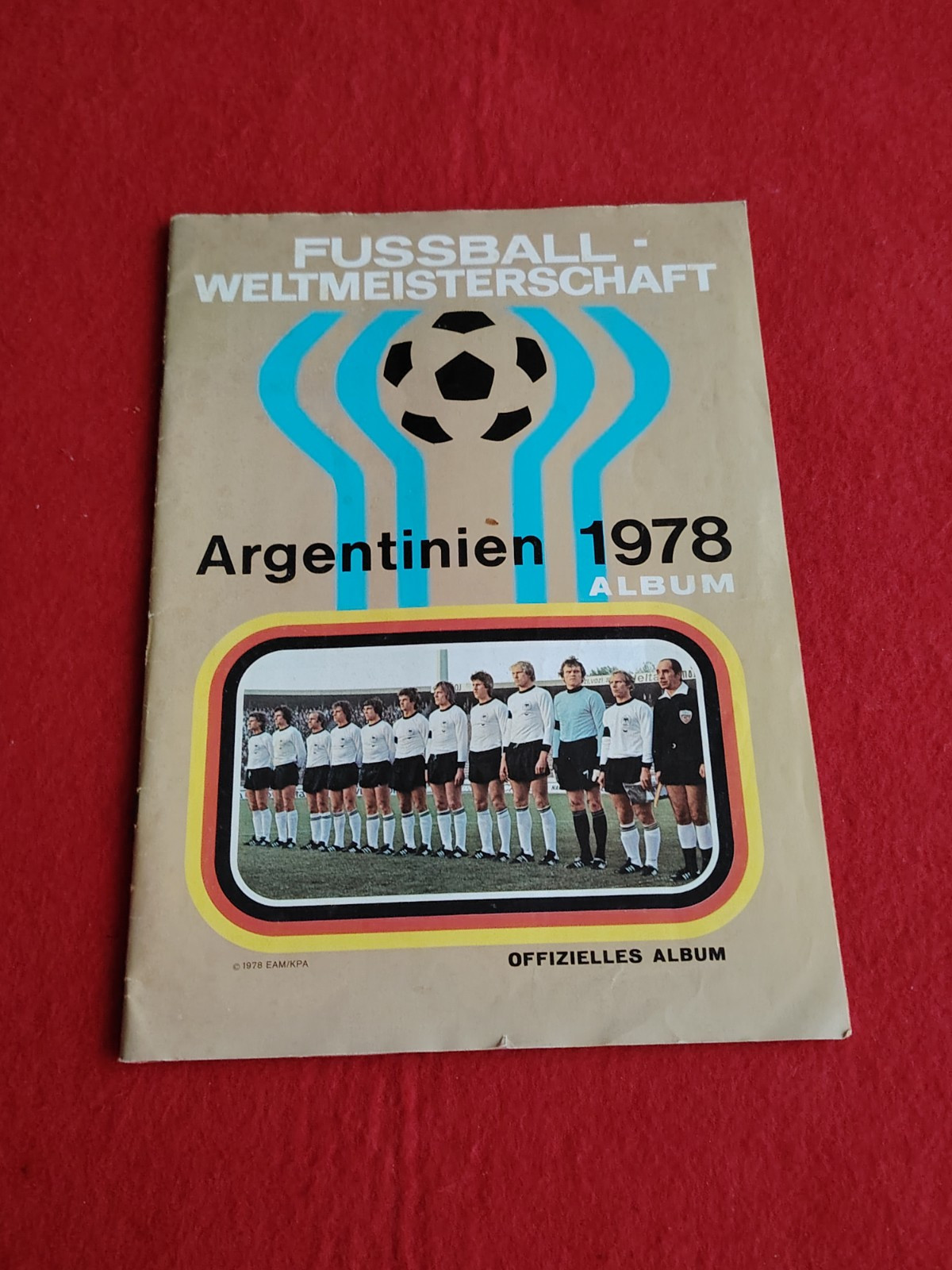 1978 World Cup Argentina Sticker Album Scrapbook Vintage EAM KPA HTF 1978 World Cup Argentina Sticker Album Scrapbook Vintage EAM KPA HTF