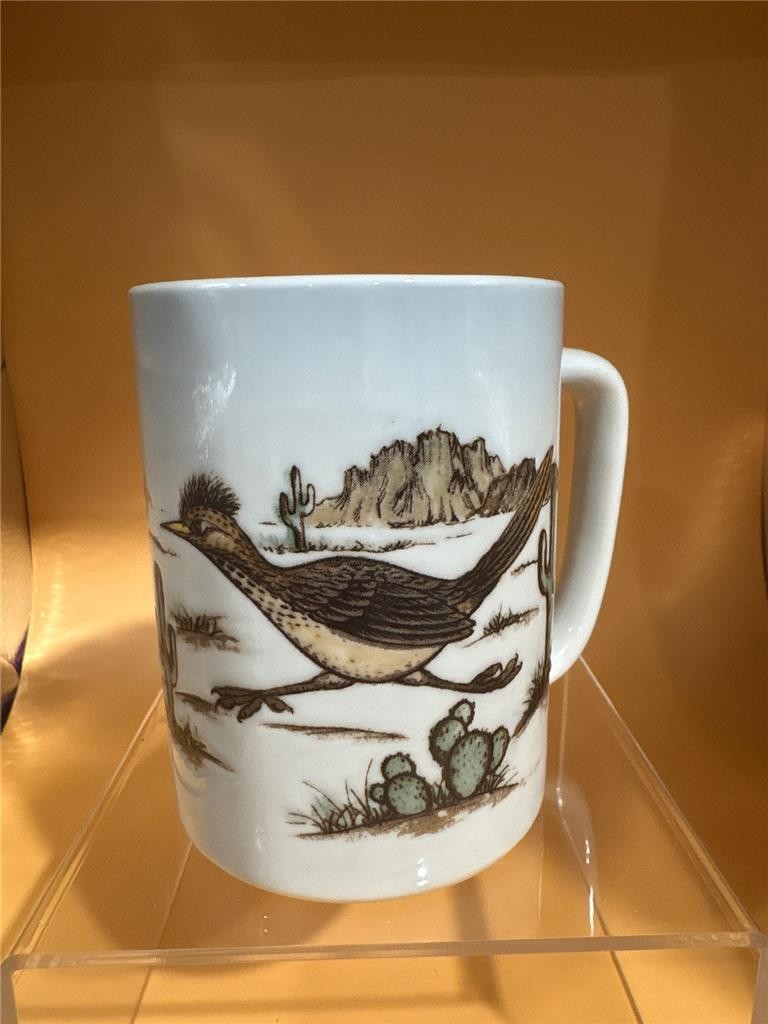 Vintage Utagiri Otagiri Collectible Roadrunner Mug Cup Vintage Utagiri Otagiri Collectible Roadrunner Mug Cup