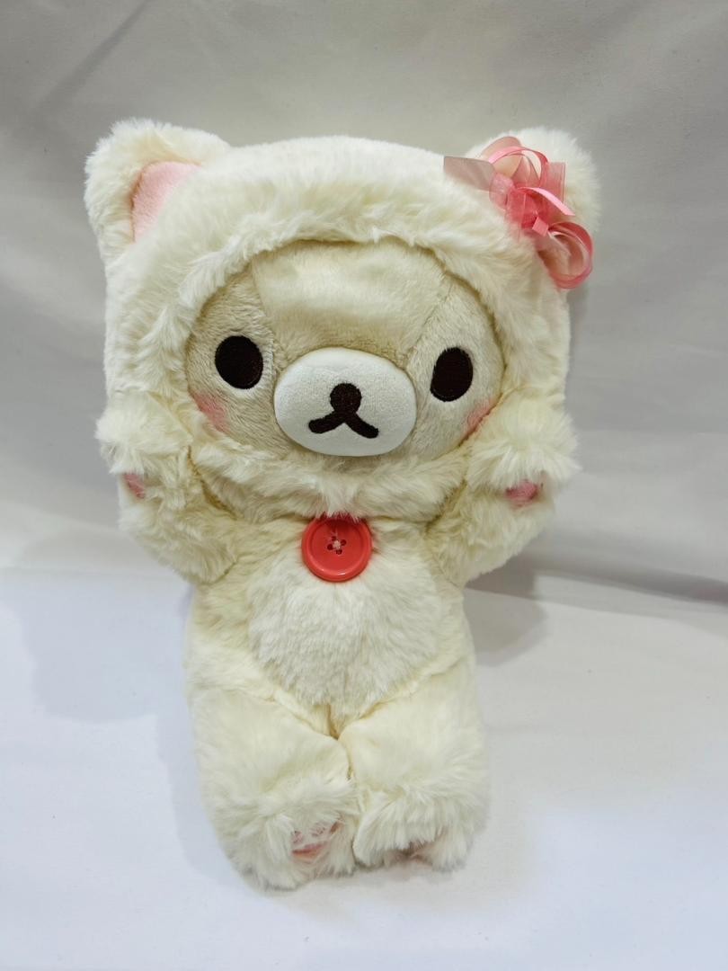 Korilakkuma in the Mirror Cat Plush Toy From Japan used